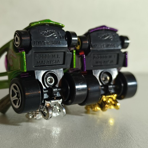 Mattel Hot Wheels Hyper Mite Purple Green Neesy Maylasia 1/64 - Picture 6 of 7