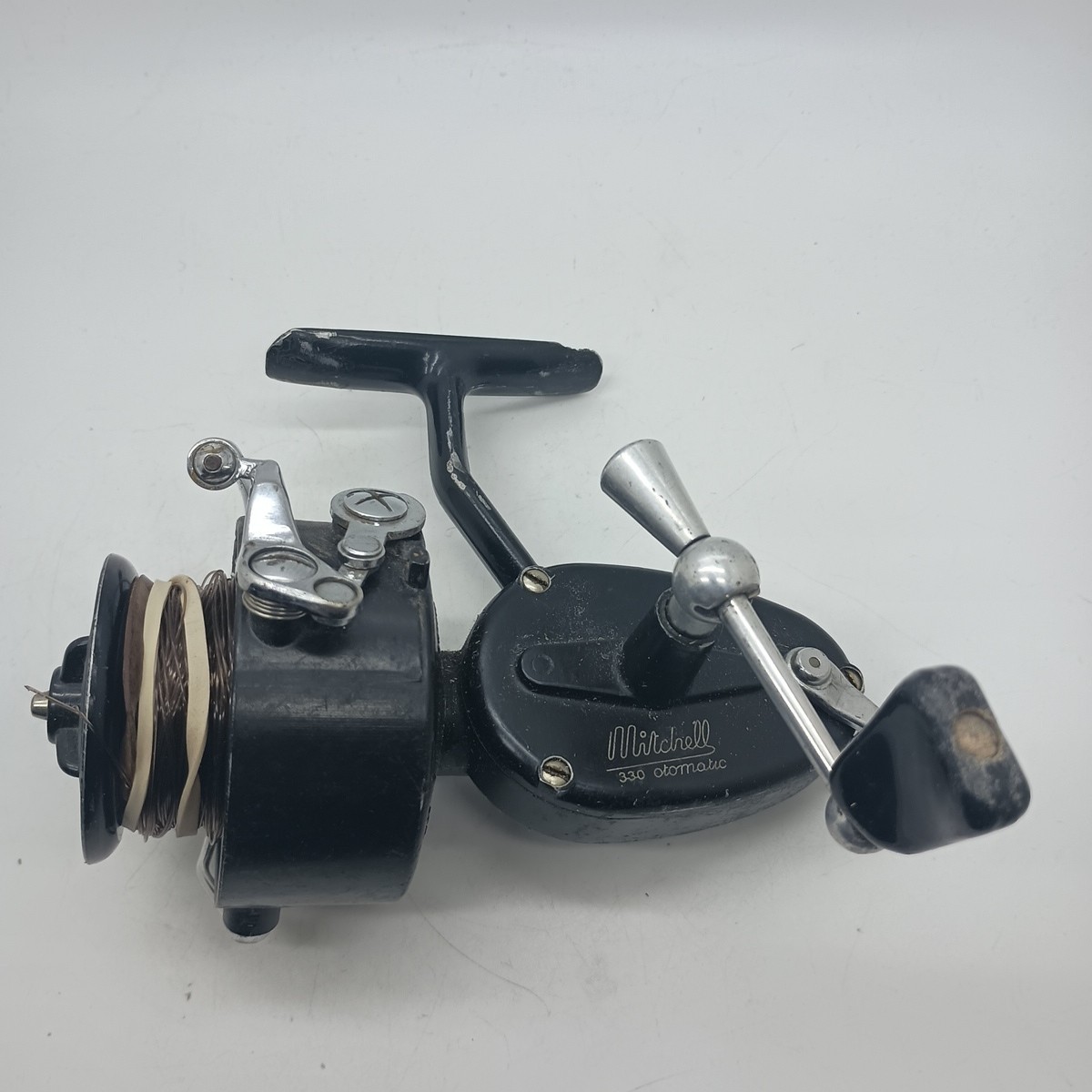 Vintage Mitchell Garcia 330 Automatic Fishing Reel Tested
