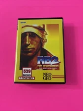 Real Bout Fatal Fury 2: The Newcomers SNK Neo Geo MVS Holo Label Authentic U.S.