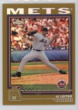 2004 Topps Chrome Gold Refractor Al Leiter #94 0o2b