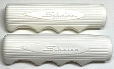 Schwinn Approved Slimline WHITE Stingray COTTON PICKER Bicycle GRIPS