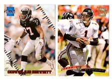 1996 Topps Stadium Club Football Team Set - ATLANTA FALCONS
