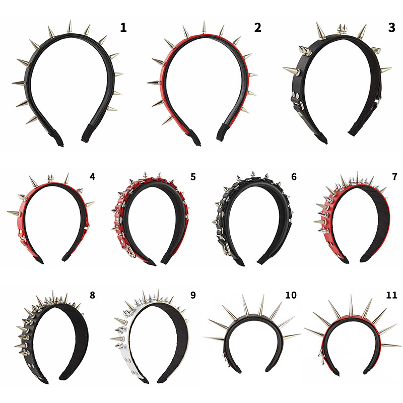マイメロディ パンク 根付け ストラップ 2005 Punk レア Retro Rock Goth Rivets Headwear Women Girls Party Prom Cosplay