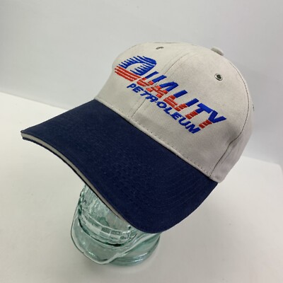 Vintage Shell Lubricants Low Profile Baseball Cap Strapback Hat Navy