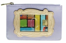 Friends Credit Card Holder Wallet & Coin Purse With Zipper 