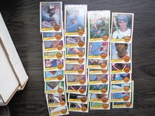 Lot of 33, 1983 Donruss All Are Stars Murray Nolan Ryan Carew Bench Brett