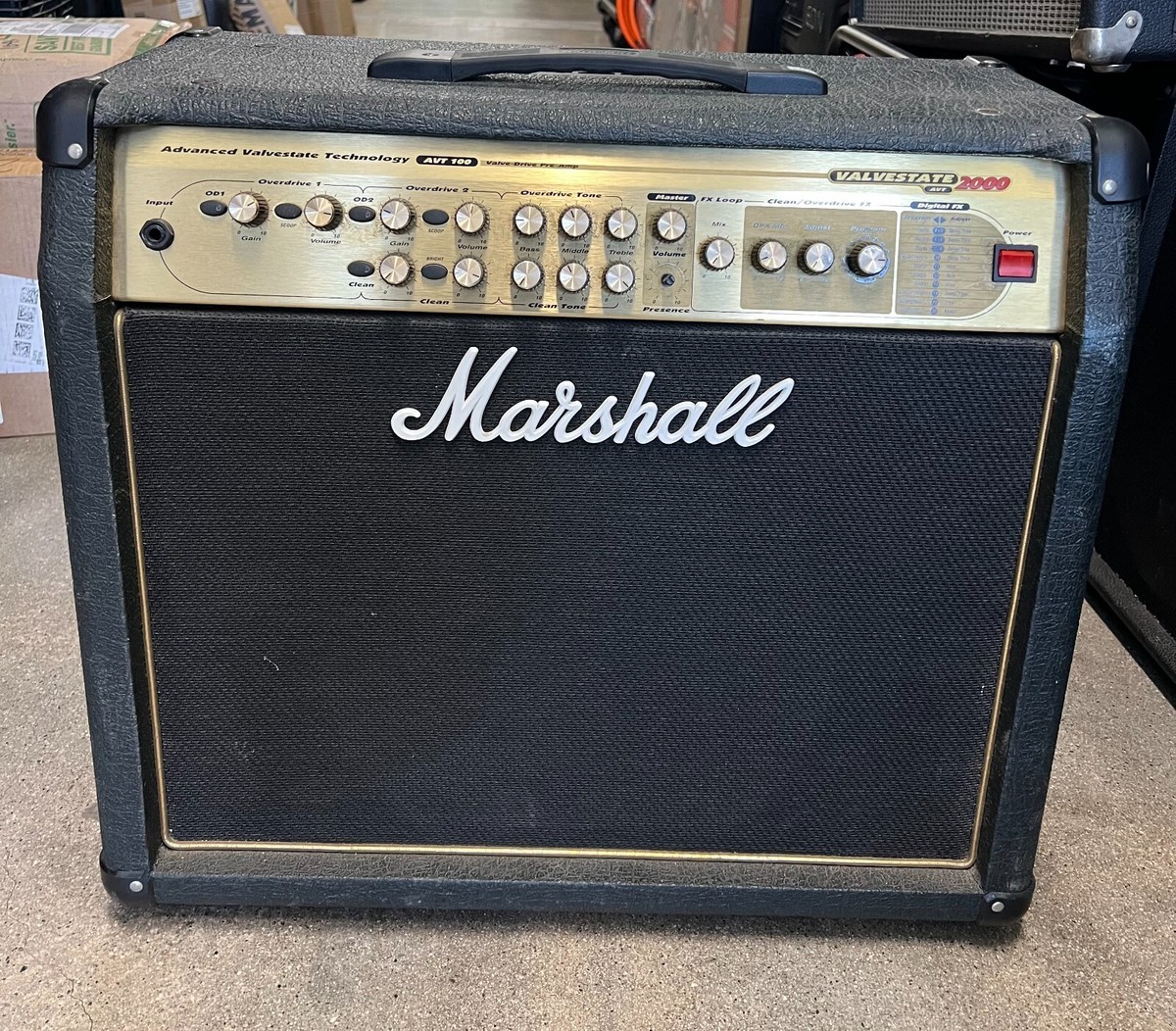 Marshall マーシャルAVT100 ギタープリアンプ　ジャンク品 Marshall AVT100 3-Channel Hybrid Combo Guitar Amp Valvestate 2000