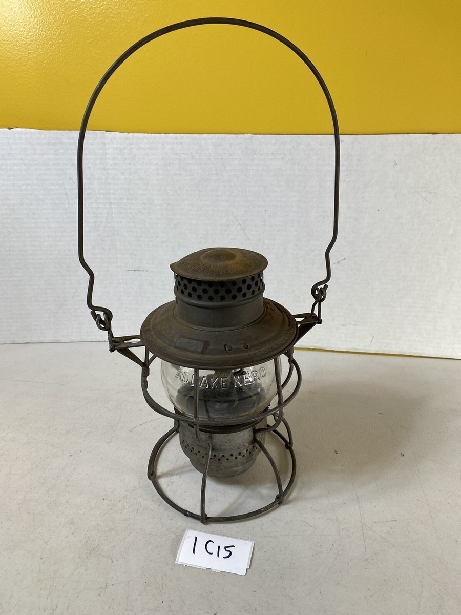 Train Railroad Lantern N.&W.RY. Adlake Kero No 250 Norfolk Western