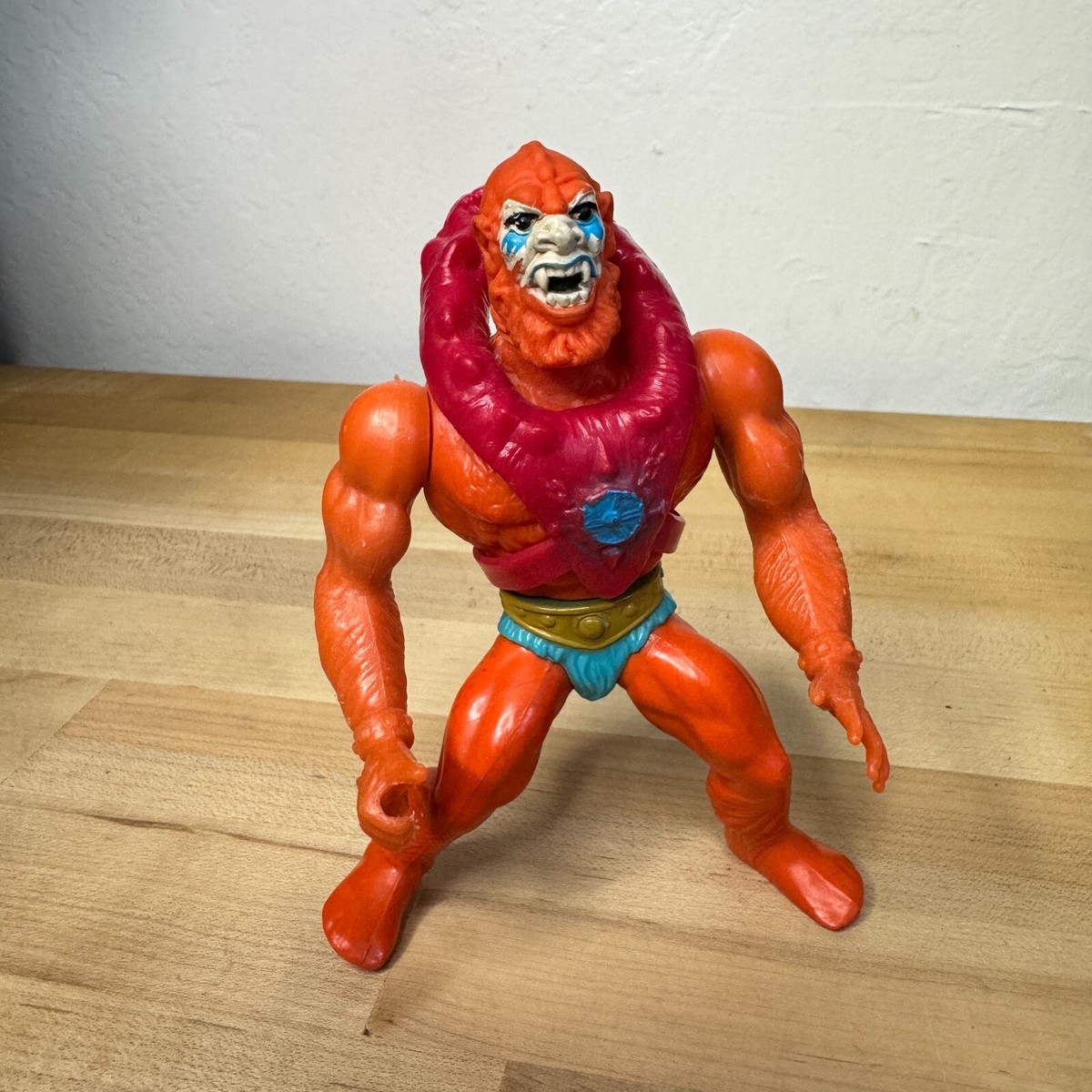 Vintage Original MOTU Beast-Man He-Man Action Figure 1982 Taiwan
