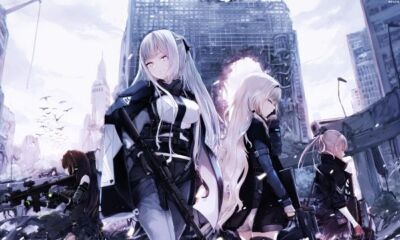 Anime defy girls frontline ak an m4a1 star wallpaper Stitched Gaming Mat Desk