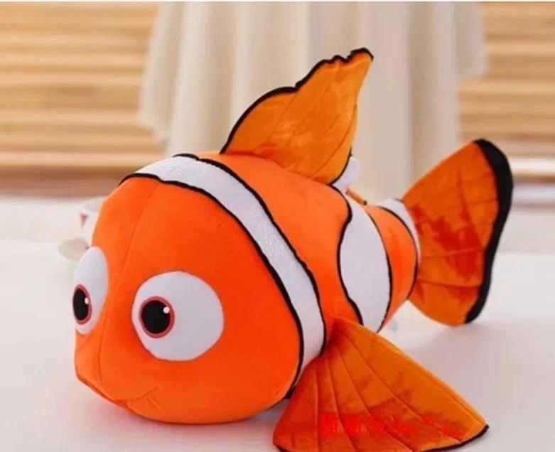 Juguetes de peluche de dibujos animados Buscando a Nemo Kawaii Marlin Nemo muñeco de peluche regalos suaves Foto 2 de 4