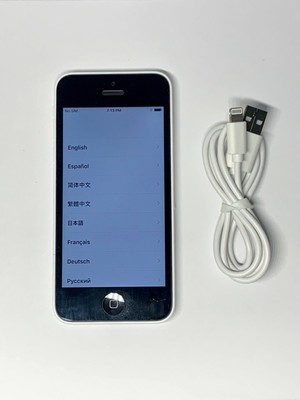 Apple - Iphone 5C 8Gb Cell Phone - White (At & T) (885909962716)