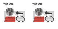 SKF 2X Radnabe Radlagersatz Vorderachse FüR VW Amarok Pritsche Fahrgestell S1B