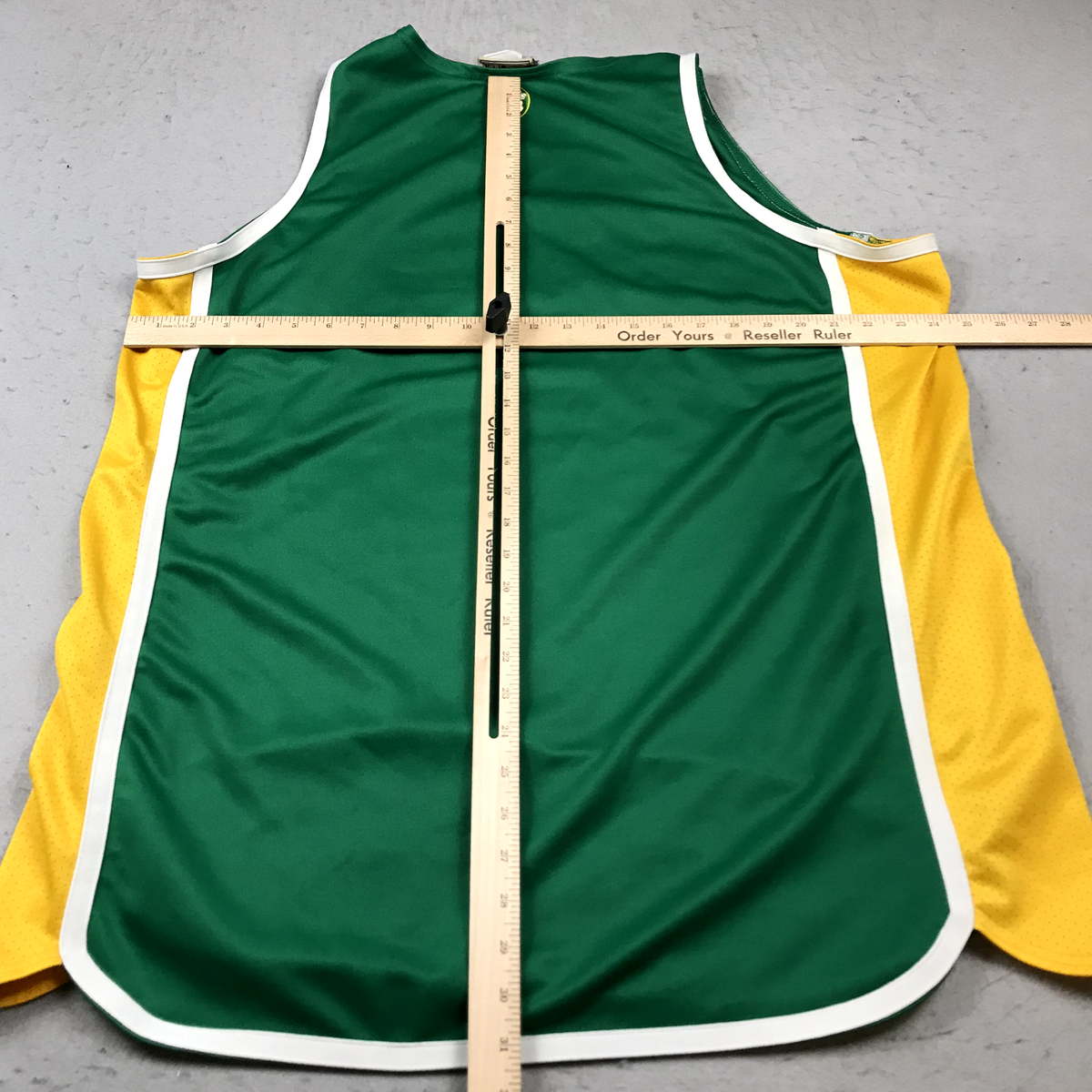 Boston Celtics Jersey Mens XL Green Yellow Majestic Hardwood Boston Celtics Jersey Mens XL Green Yellow Majestic Hardwood