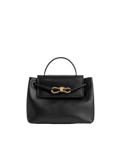 BOTTEGA VENETA Ciao Ciao Small $4900 Black Leather Top Handle Bag New/Authentic