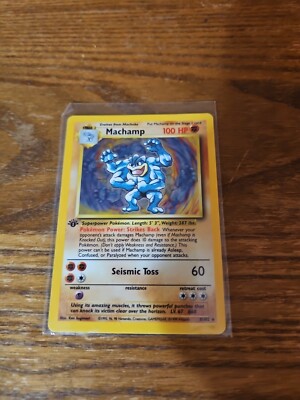 machamp stage 2 pokemon card value Machamp 51/165 Rare Expedition Pokemon Card Near Mint main image 0