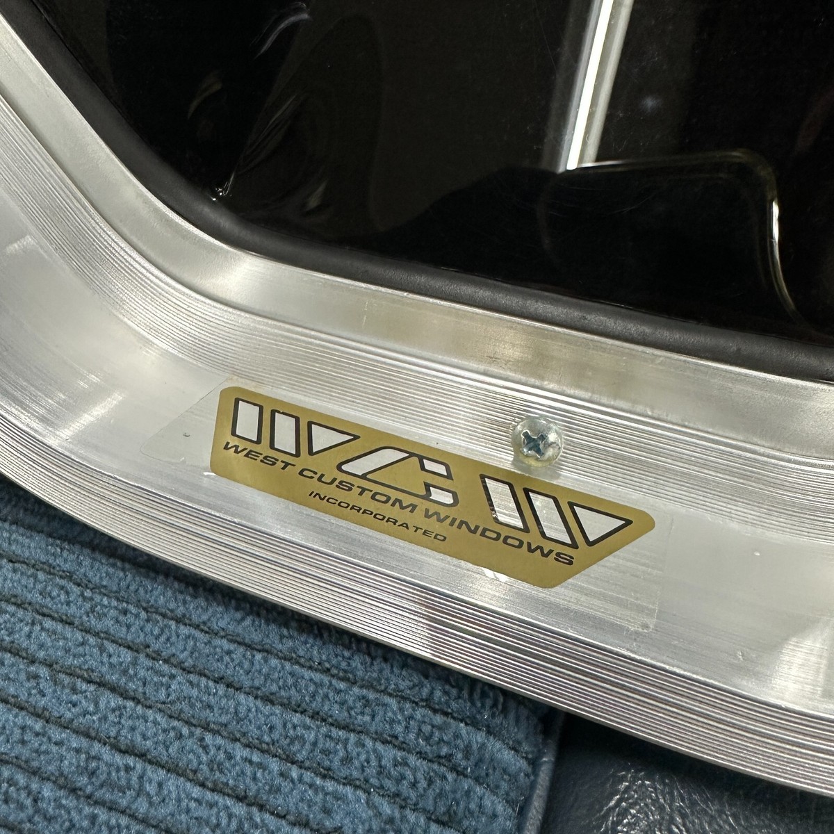 NOS Vented Coffin Hex Bubble Porthole Window WCW California