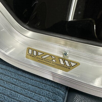 NOS Vented Coffin Hex Bubble Porthole Window WCW California