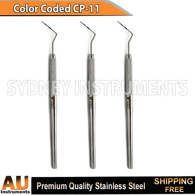 Dental Probe Cp11 Color Coded Marking Diagnostic Examination Probes