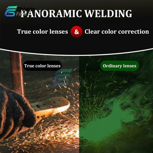 Solar Auto Darkening Photoelectric Welding Mask Welder Face Shield Half Helmet - Picture 6 of 16