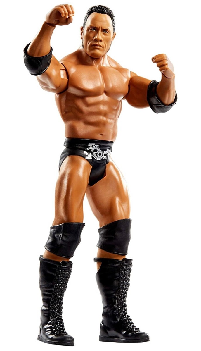 Series 100 The Rock Wrestling Action Figure with Original