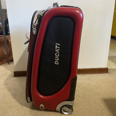 Tumi T3 Ducati Special Edition Black Red Wheeled Carry On Suitcase