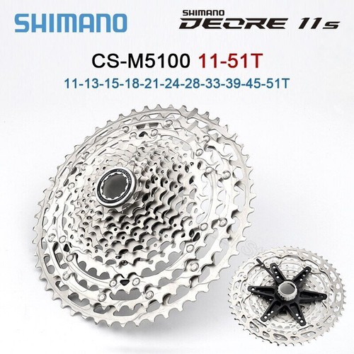 Shimano Deore FC-M5100 1x11 Speed Groupset Derailleur Shifter Cassette MTB Bike - Picture 5 of 16