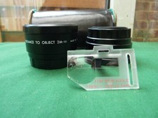 PHOTAX AUX GRAND ANGLE ET TÉLÉOBJECTIF - DISTANCE À L'OBJET 2M - INFINITÉ