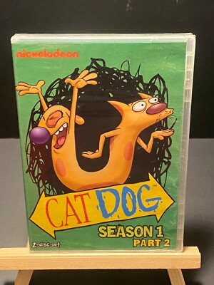 Cat Dog: Season 1 Part 2 New 2 DVD set CAT DOG Nickelodeon Shout Factory Sealed!