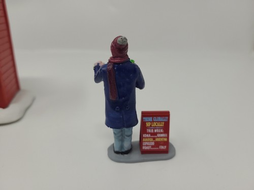 LEMAX Holiday Vail Village "Global Bean Coffee Kiosk" 2019 NIB #93439 NEW in Box - Picture 7 of 12