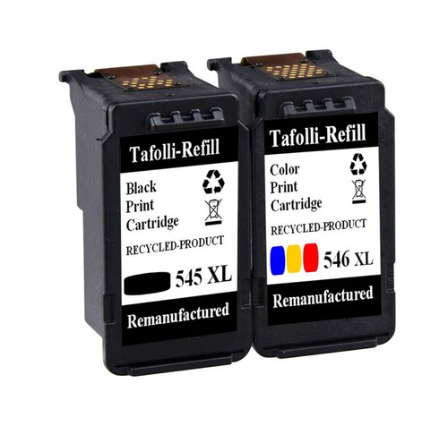 2 cartuchos XL ProSerie para Canon pg-545 cl-546 PIXMA TR 4541 TR 4550 TR  4551 | eBay
