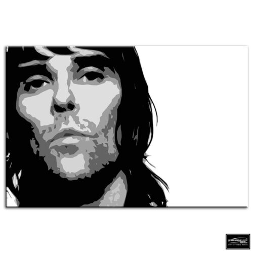 Ian Brown Pop Abstract Musical BOX FRAMED CANVAS ART Picture HDR 280gsm - Picture 1 of 1