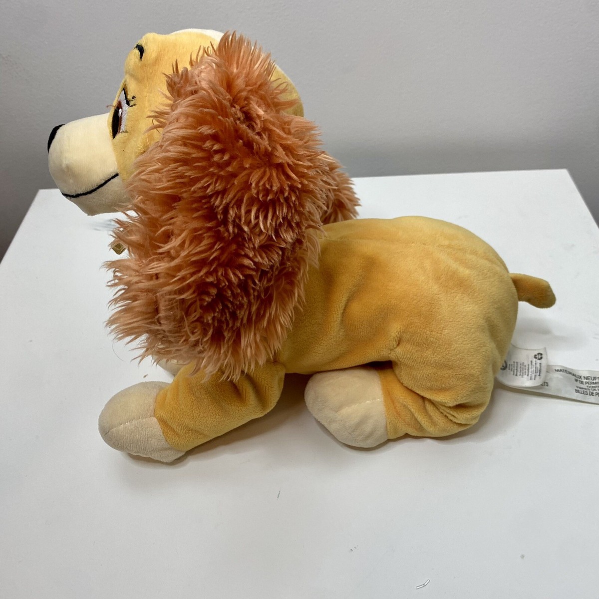 Disney Store Authentic Lady Lady and the Tramp 11'' Plush