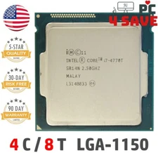 Intel Core i7-4770T 2.50GHz 4-Core LGA1150 8MB Desktop CPU Processor SR14N 45W