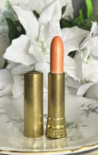 VINTAGE Max Factor Hollywood  Ultralucent Creme Lipstick LAGUNA PEACH IRIDESCENT
