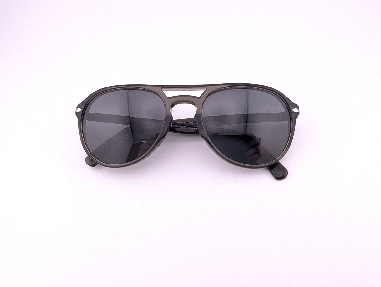 Persol Eyeglasses, Frames Only, El Professor Sergio 3235 S 1103/48, 55 20 145