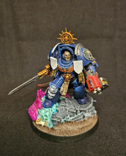Space Marine  Terminator Captain  Painted  Ready for Battle