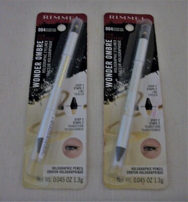 Rimmel Wonder Ombre Holographic Eyeliner In Golden Gaze, 2 pc. set - New