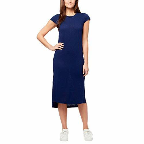 chinese dress ladies blue midi linen shirt dress women 4955 – Xiaolizi main image 1