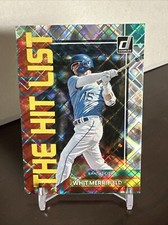 2022 Donruss #THL-6 Whit Merrifield The Hit List Diamond Parallel KC Royals 
