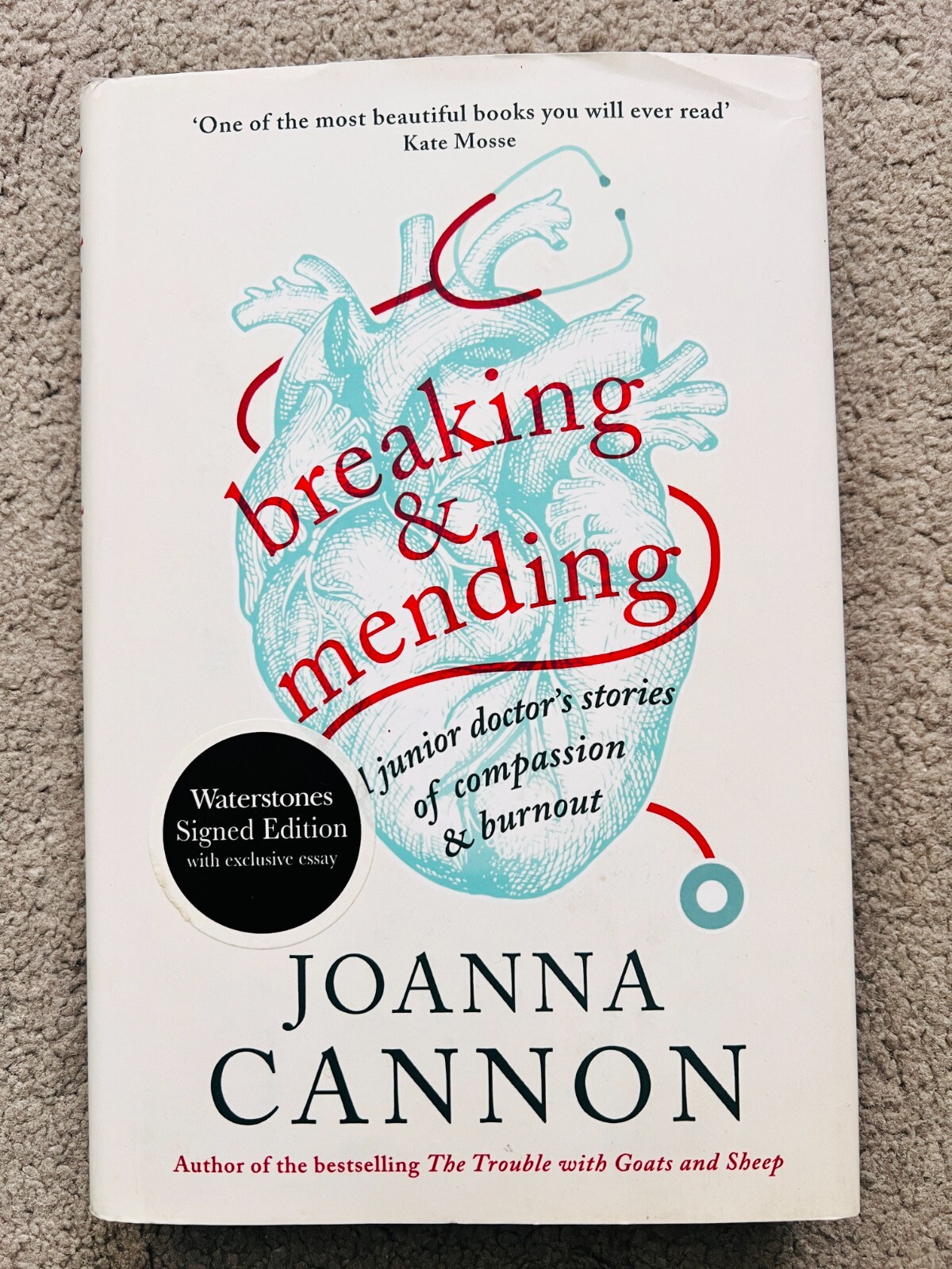 BREAKING & MENDING by JOANNA CANNON - signed by the author (SB4658)