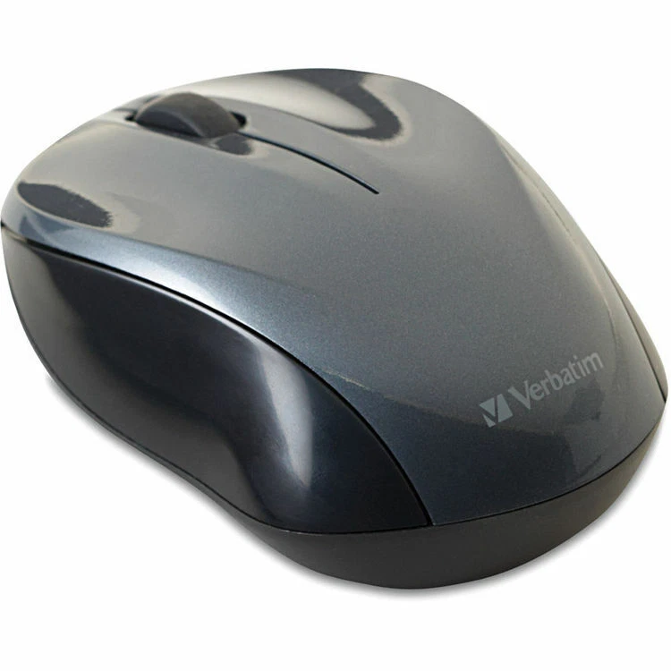 Verbatim 97670 Wireless Nano Notebook Optical Mouse Graphite Gray Optical RF - Image 2 of 4