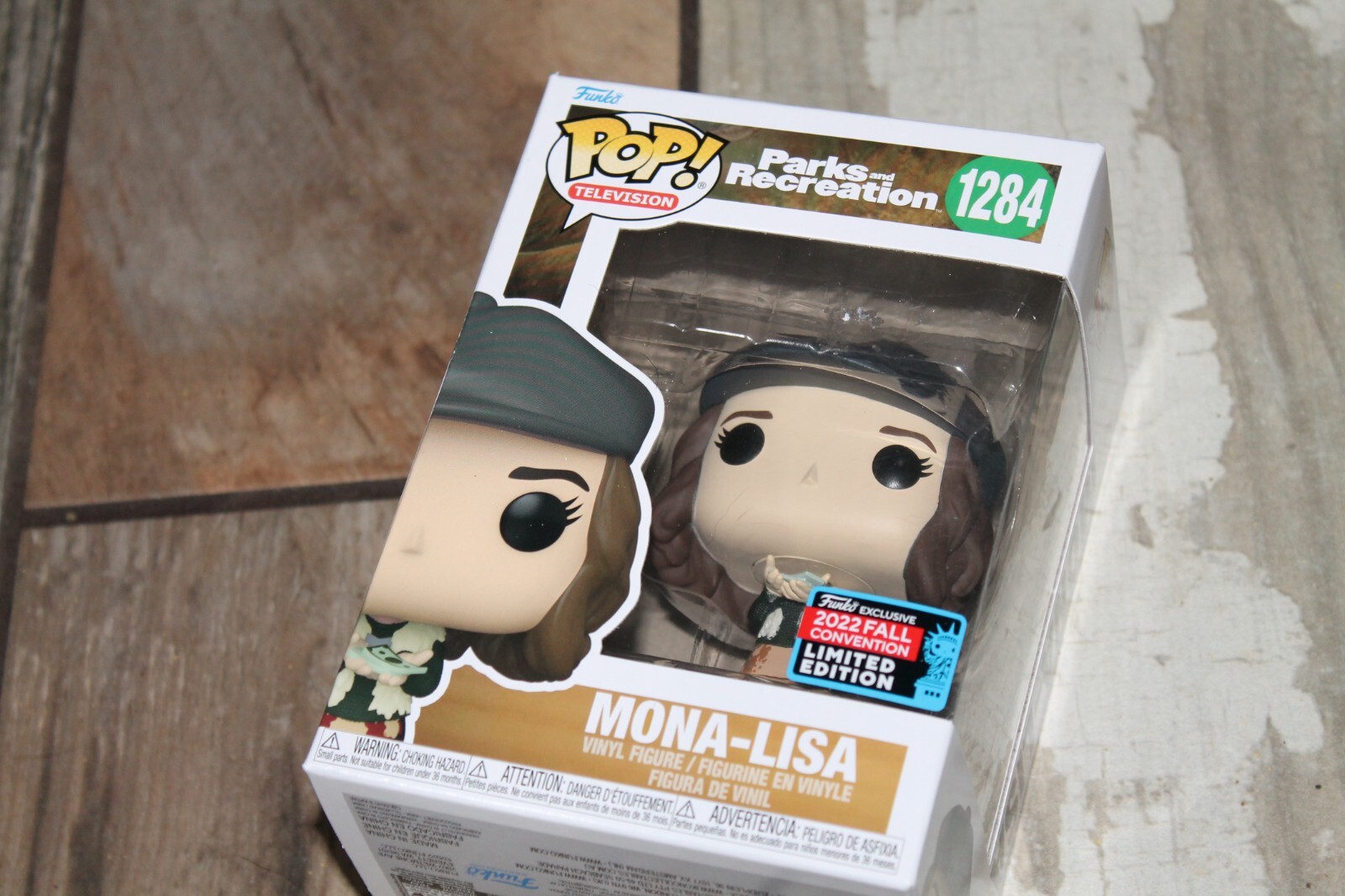 Funko Pop Parks And Recreation Mona-Lisa #1284 Nycc 2022 Fall Convention Ltd Ed.