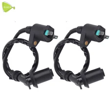 2x Ignition Coil For GY6 50cc 150cc Spark Plug Wire Scooter ATV Quad Go Kart
