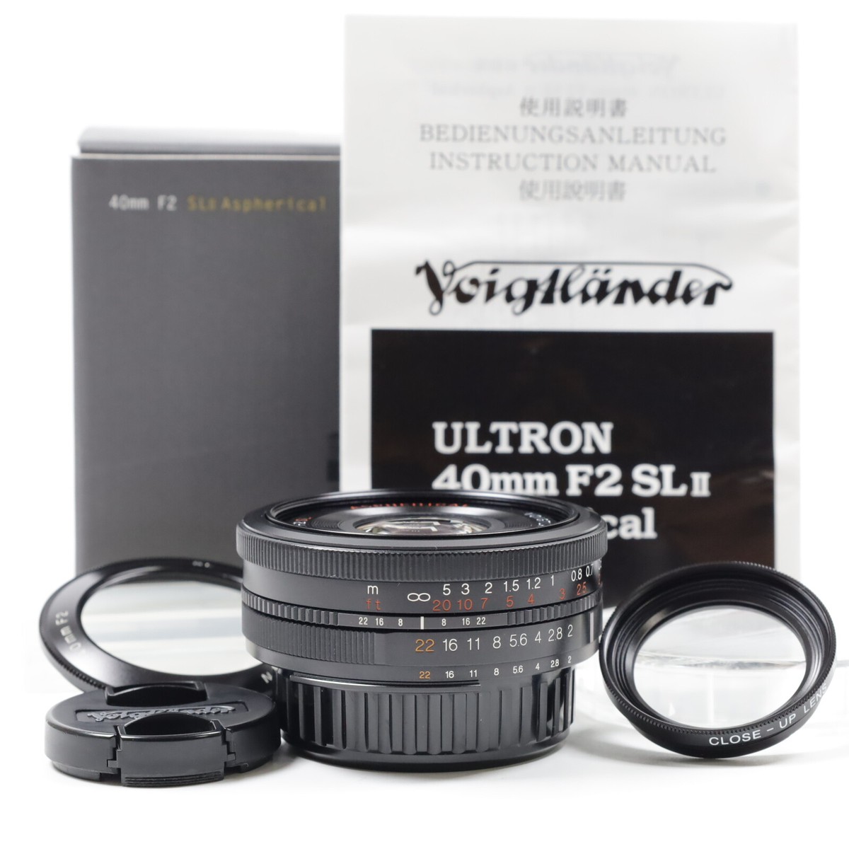 Voigtlander Ultron 40mm F2 Aspherical SL II for Nikon Ai-S