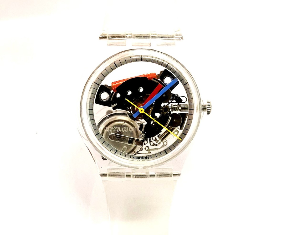 時計 swatch SO28K100-SO6 SO28K100-S06 - CLEARLY GENT - Swatch® United States