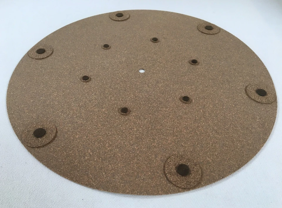 Vibes Audio Lab Turntable Cork Spot Turntable mat(for Thorens,Linn,Pro-Ject,Rega - Image 4 of 4