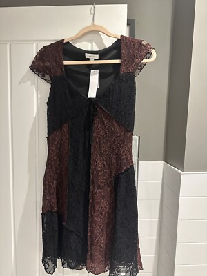 Topshop Lace Grunge Style Dress Size 8-10 | eBay UK