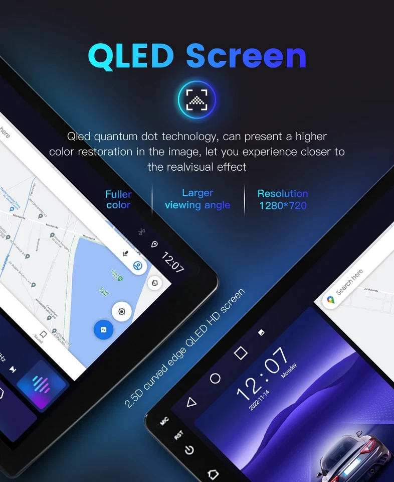 DAB+ Für KIA Sportage 2010-2016 Autoradio Android15 Navi GPS Car Play QKED 128GB - Bild 4 von 4