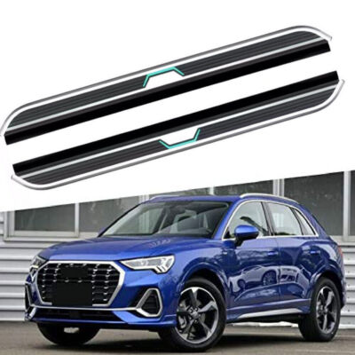 2Pcs Running Boards Side Step Nerf Bars Protector Fits for Audi Q3 2019-2022